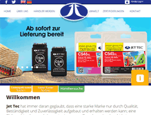 Tablet Screenshot of jettec.de